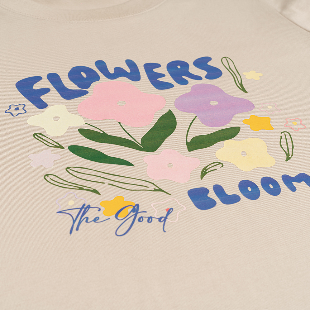 Áo Baby Tee "Flowers" THE GOOD