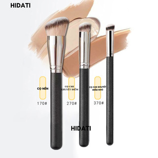 Cọ trang điểm, bộ cọ 3 Cây - Cọ phấn nền, Cọ che khuyết điểm mịn da điều màu không tùy vết
