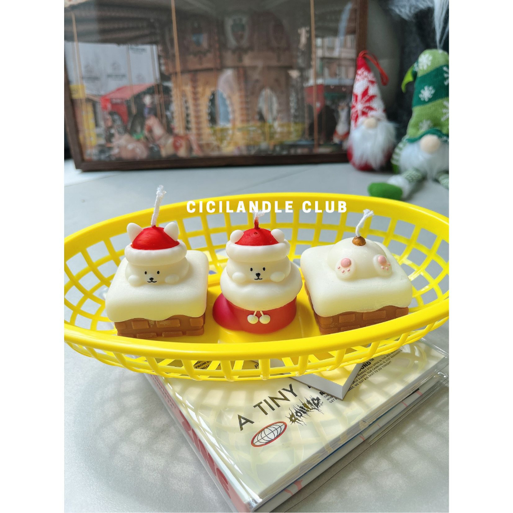 Nến thơm Giáng Sinh Corgie is coming to town CICILANDLE