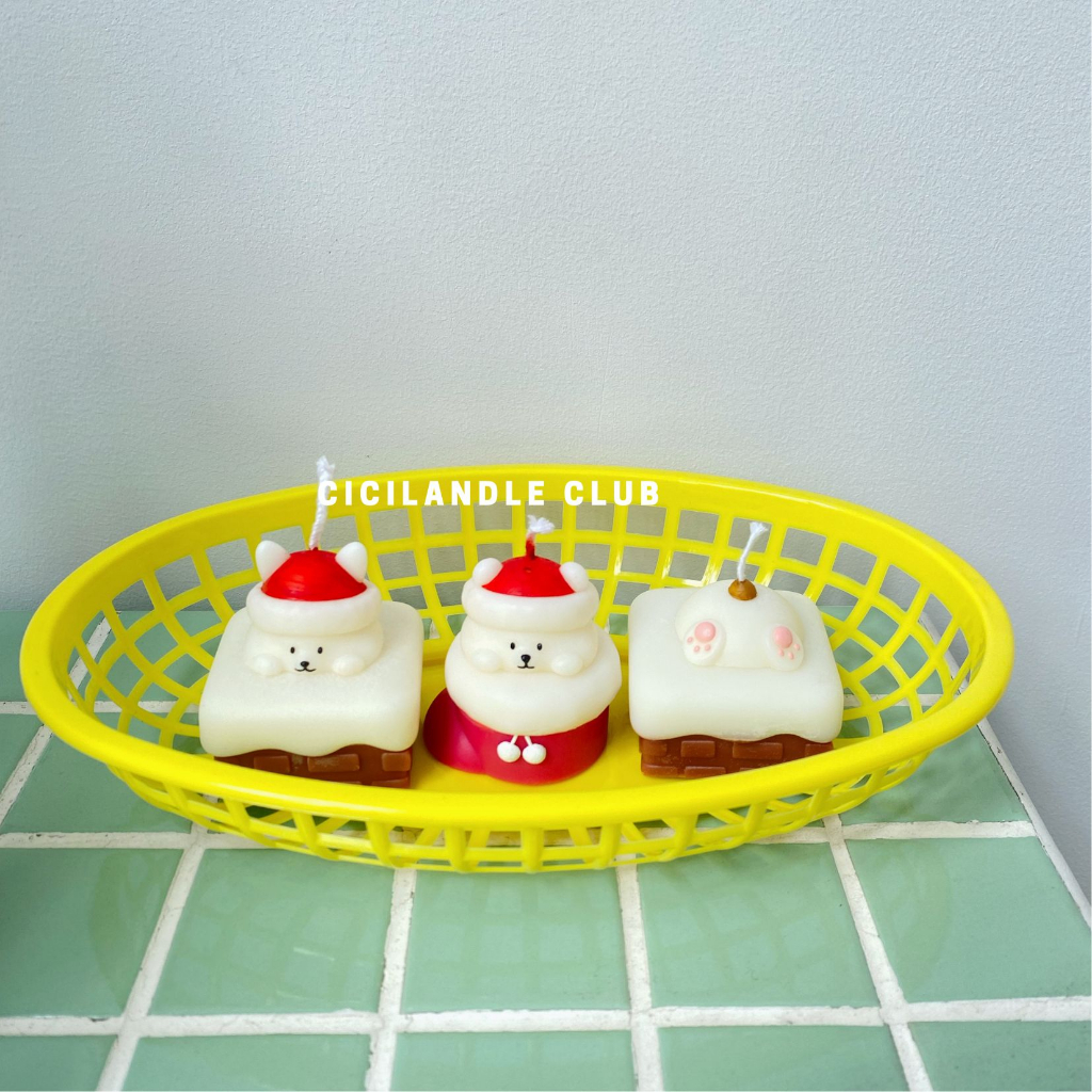 Nến thơm Giáng Sinh Corgie is coming to town CICILANDLE