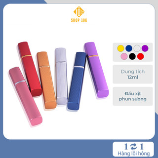 Lọ chiết nước hoa thủy tinh bọc 2 lớp nhôm 12ml - SP004470
