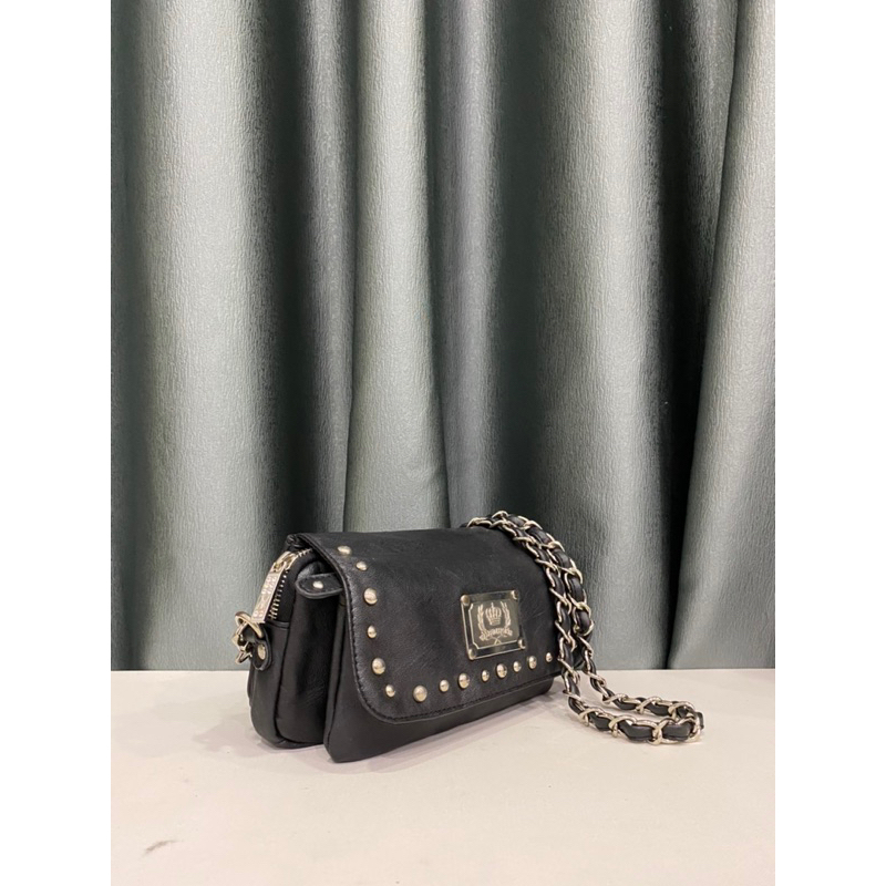 Túi si hiệu VALENZA của Ý đeo vai, belt bag chất da thật