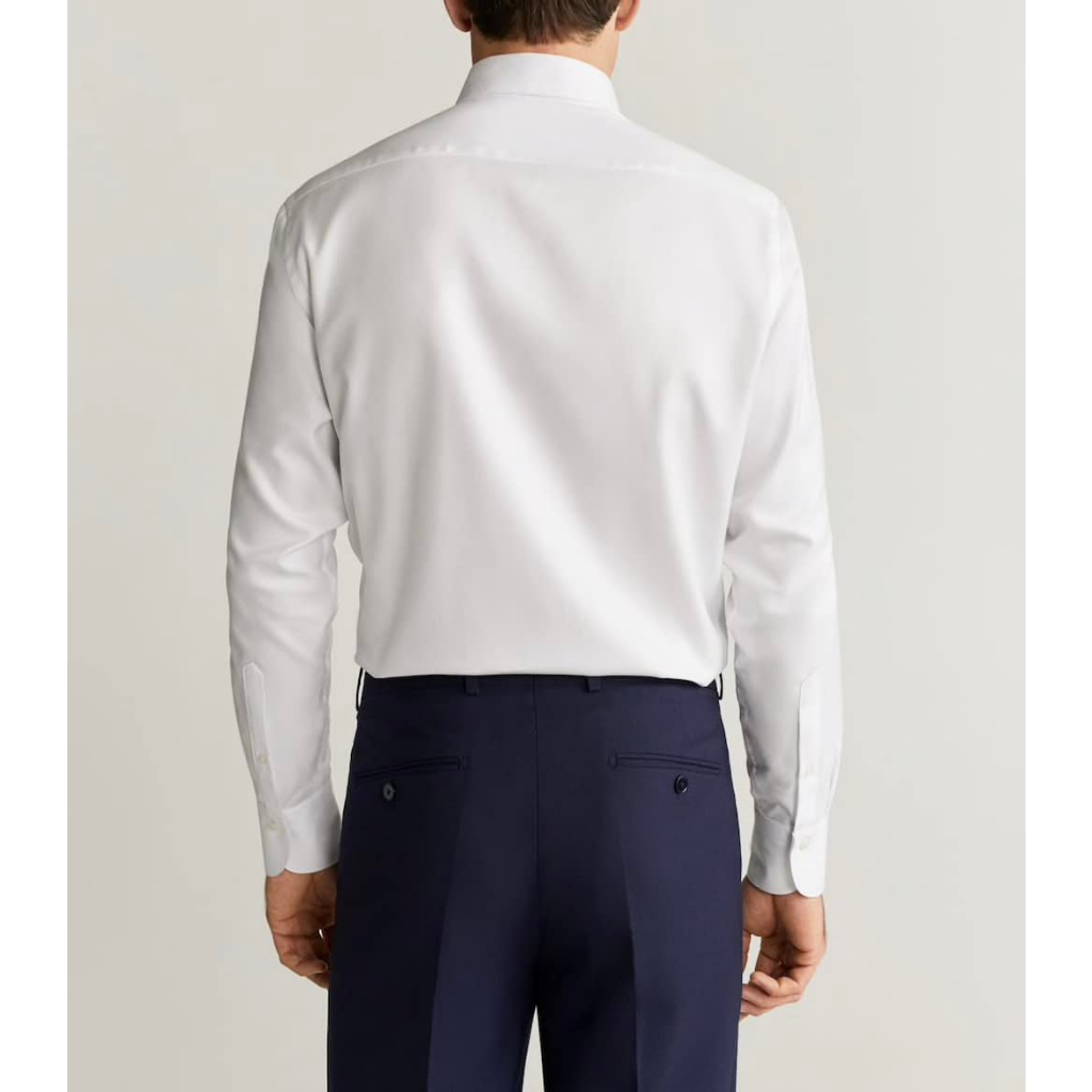 Áo sơ mi nam Mango authentic Tailored regular fit structured size S