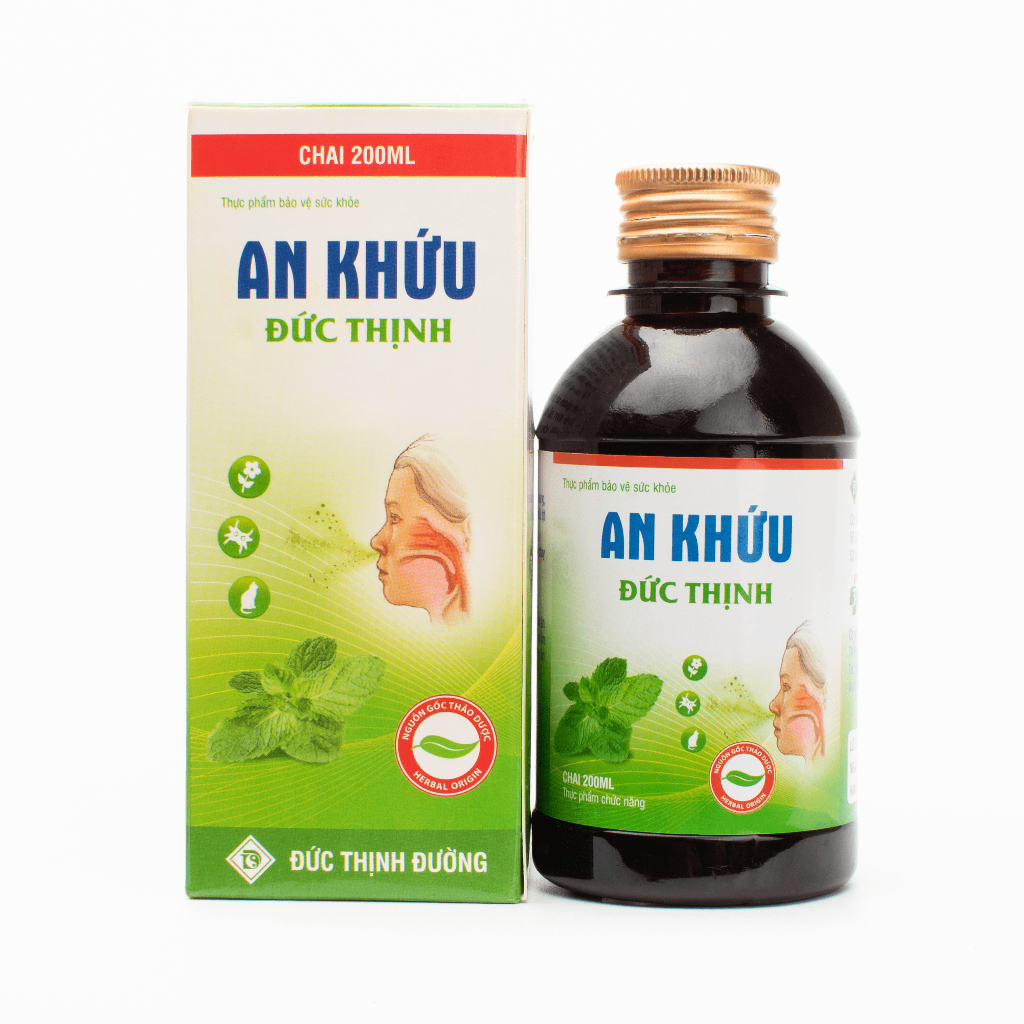 Siro An Khứu Đức Thịnh - dành cho người bị viêm xoang, viêm mũi dị ứng