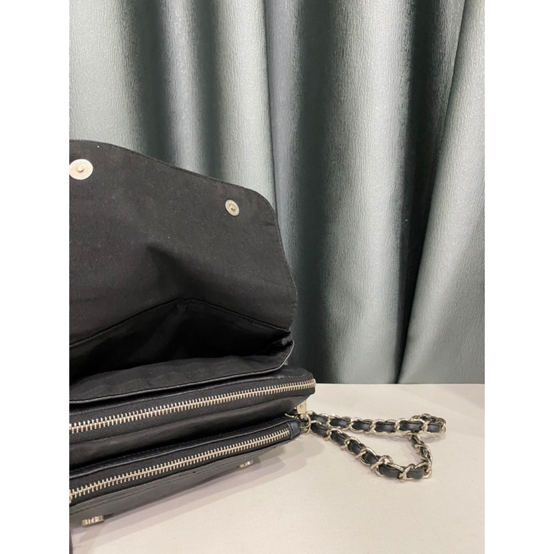 Túi si hiệu VALENZA của Ý đeo vai, belt bag chất da thật