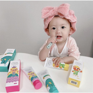 Kem đánh răng hữu cơ cho bé Hattung Toothpaste Hàn Quốc