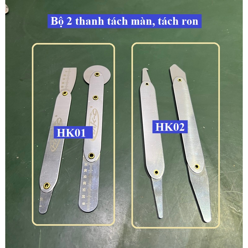 Bộ 2 thanh tách màn, tách ron | HK01 | HK02
