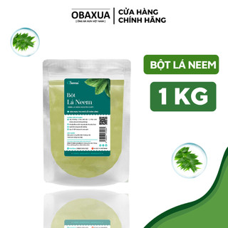 Bột Lá Neem [500Gr, 1Kg] nguyên chất hữu cơ- Giảm mụn, mờ thâm sạm, sáng da