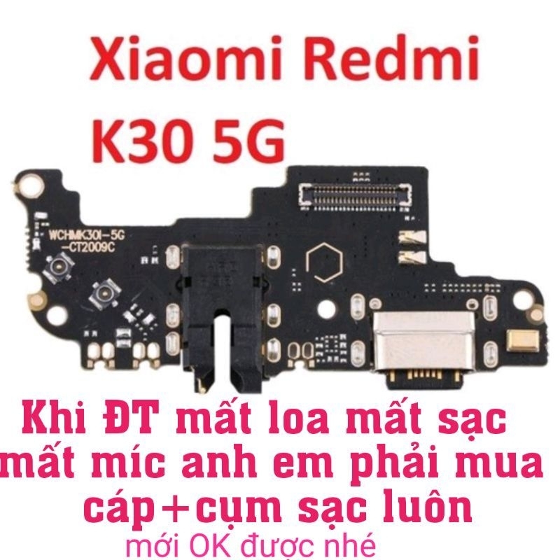 Cụm sạc Xiaomi K30 5G / K30l racing NewZin