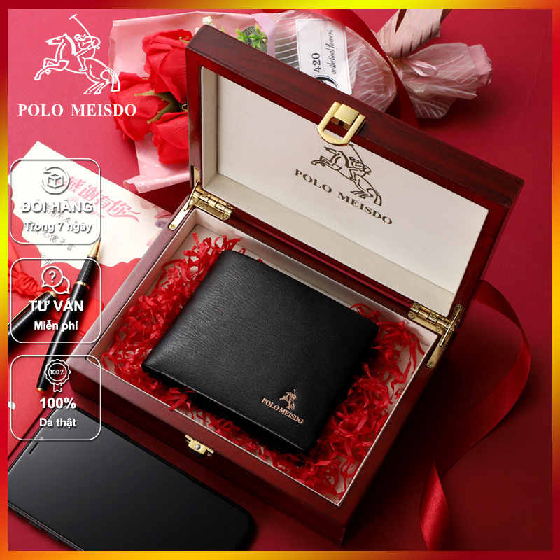 Ví da nam chính hãng Polo Meisdo VD14