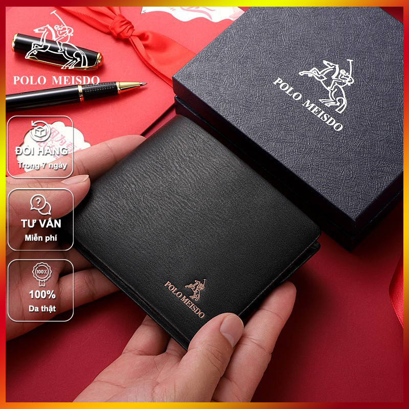 Ví da nam chính hãng Polo Meisdo VD14