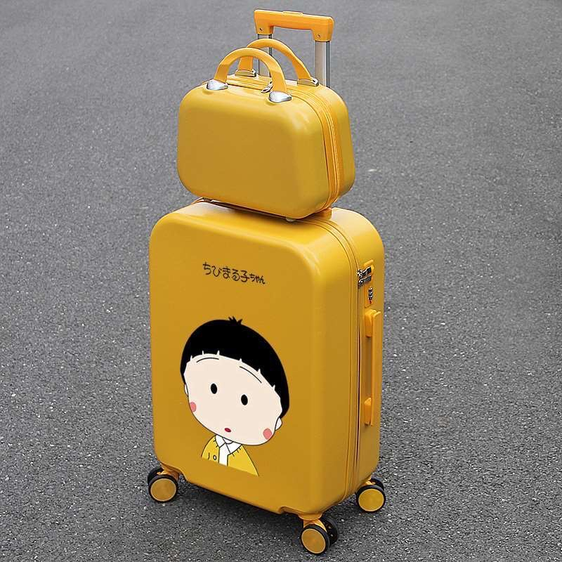 Vali kéo du lịch Quảng Châu, vali nhựa dẻo Abs, Size 20+24 inch kèm cốp hàng loại 1