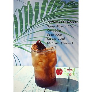 Siro Atiso Đỏ (Hibiscus) chai 1 Lít