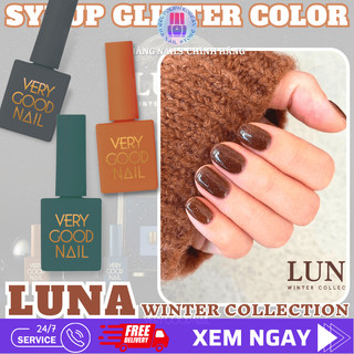 Sơn Gel Cao Cấp Very Good Nail Hàn Quốc - Chai lẻ Bộ Sưu Tập "Luna" Thạch Nhũ Mùa Đông màu sắc sáng tạo Lấp Lánh