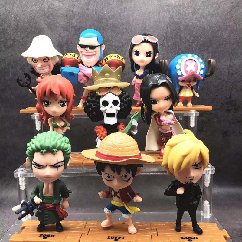 Bộ 10 Mô Hình One Piece Hải Tặc