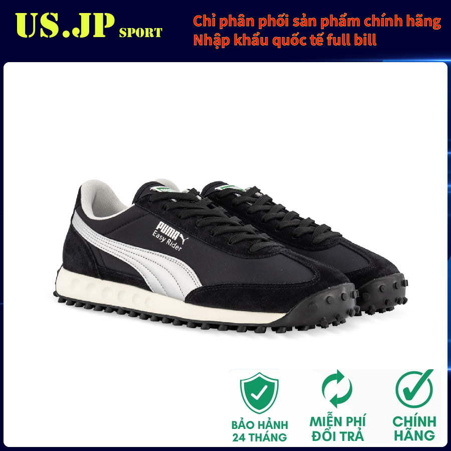 Giầy thể thao cổ điển Puma chính hãng Easy Rider 2 Tecno Đen nhẹ bền cực đẹp sang trọng Nam 381027-02 USJP Sport