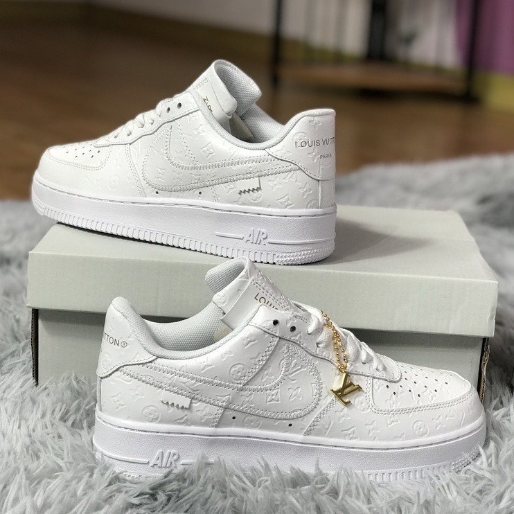 Giày_Nike Air Force 1 LV Trắng, Giày AF1 LV Bản Cao Cấp Bản Đẹp Hot Trend Full Box Bill | BigBuy360 - bigbuy360.vn