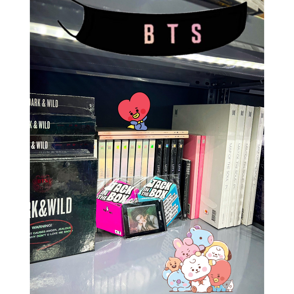 Album ảnh BTS nguyên seal chính hãng được chọn ver