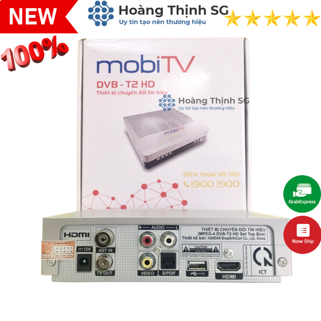 Đầu thu MobiTV DVB-T2 sử dụng anten mặt đất, đầu thu truyền hình KTS số mặt đất MobiTV, xem các kênh truyền hình HD