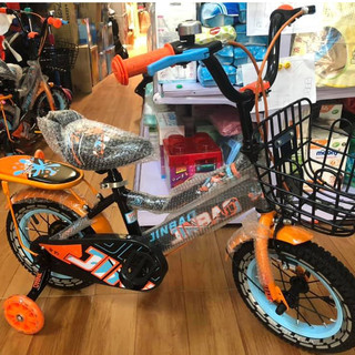 Xe Đạp Trẻ Em JinBao Cao Cấp Có Gác Có Giỏ Size 12 , 14 , 16 inch ( Hàng Gửi Nguyên Hộp Chưa Lắp Giáp )