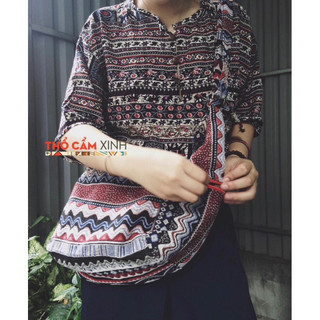 [Freeship] Túi thổ cẩm🌟Túi bị đeo chéo🌟Đẹp rẻ nhất