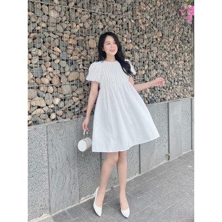 Đầm bigsize dáng babydoll duyên dáng dễ mặc ( Thời trang Vicky G - Anitagreen ) HN0523