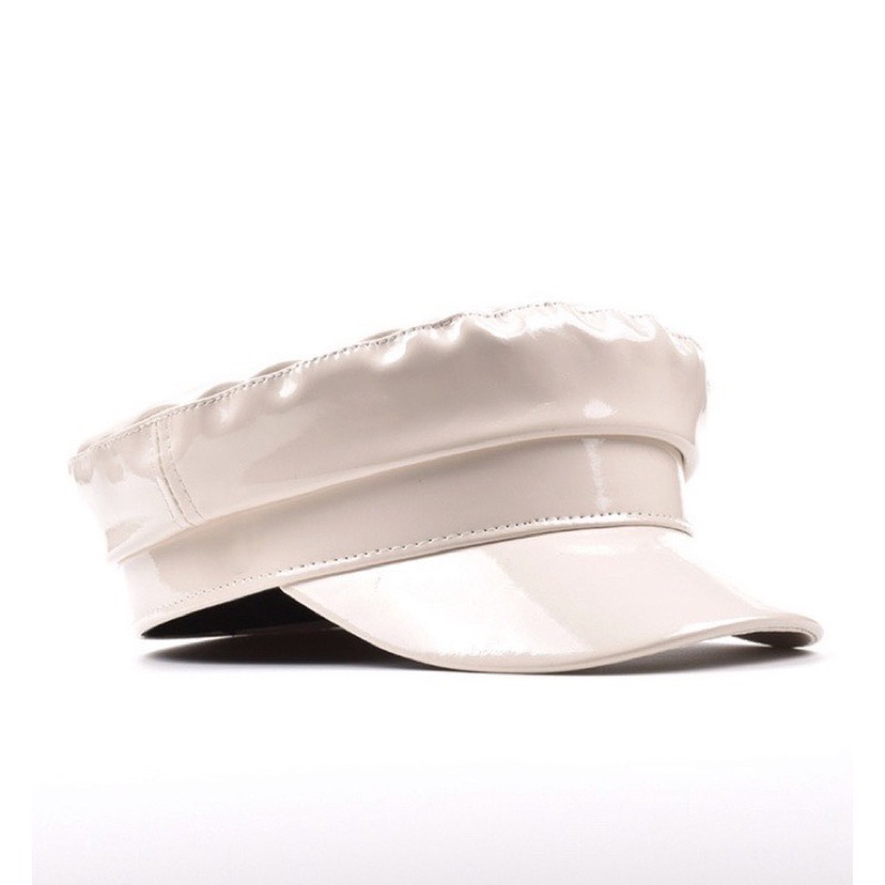 Mũ Thuỷ Thủ - Beret - Mũ Nồi - Da Bóng