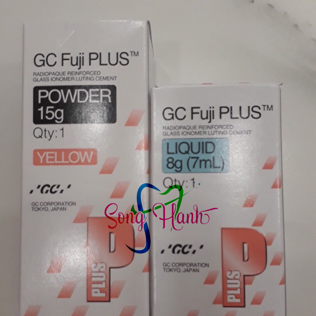 [BÁN CHẠY] Xi măng gắn phục hình - GC Fuji Plus rời (Bột và Nước)