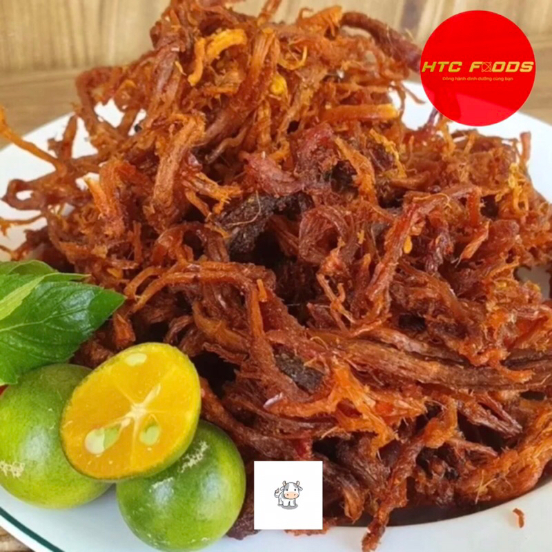 Khô bò sợi nhà làm loại 1 -Khô bò sợi thơm ngon an toàn, bò dai, đậm vị,ngọt thịt,chất lượng số 1, 500g/1000g, HTC Foods