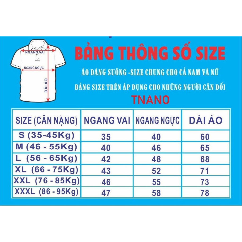 ÁO THUN NAM POLO TRƠN - TNANO