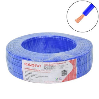 Dây điện đơn mềm cadivi vcm 0.5, 0.75,1.0, 1.5, 2.5