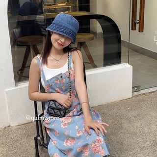 váy yếm hoa