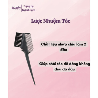 Lược Nhuộm Tóc 2 Đầu - Hanie dụng cụ nhuộm tóc tại nhà