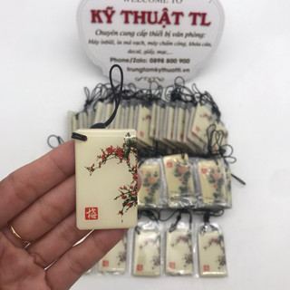 Thẻ cảm ứng từ thang máy, khóa cửa thông minh hình móc khóa (Tần số RFID 13.56MHz)