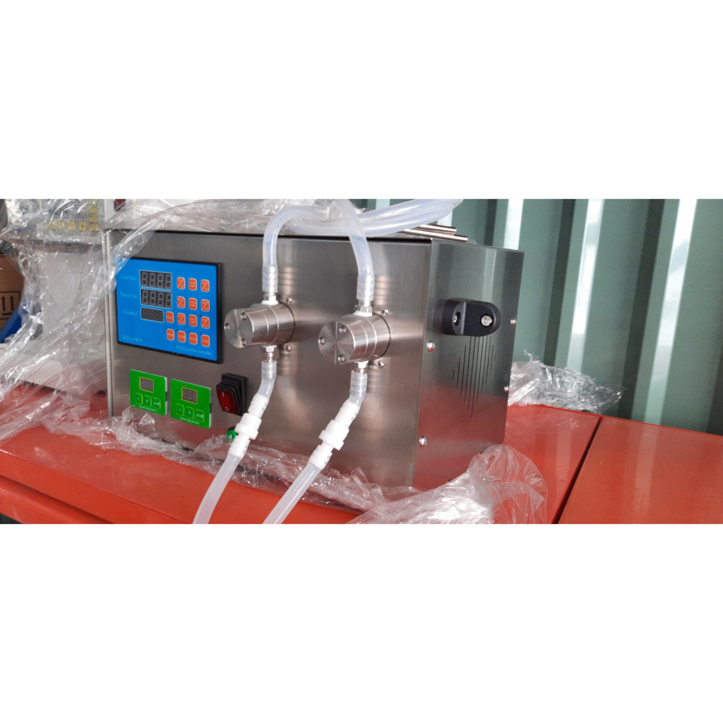 Máy chiết bơm từ, máy chiết dung dịch sệt 2 vòi từ tính - Propack