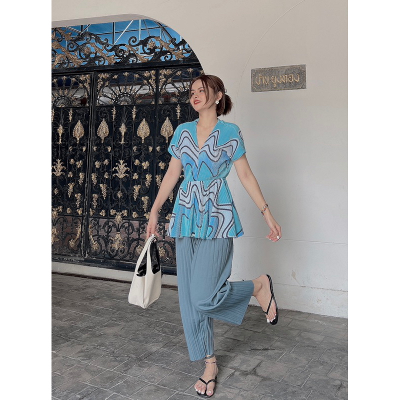 Áo dập ly thái sắc màu