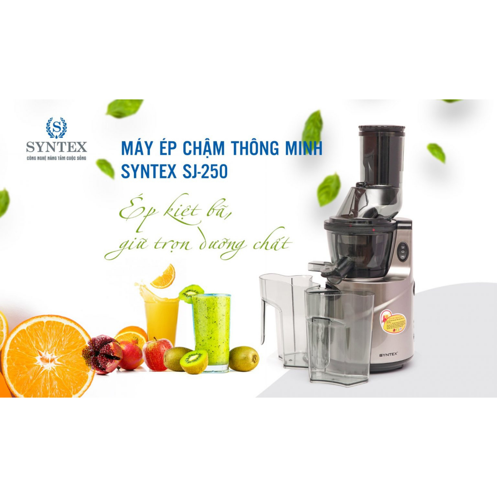 (Linh Kiện CH) Máy ép trái cây thông minh SYNTEX SJ250, Trục xoắn. ống