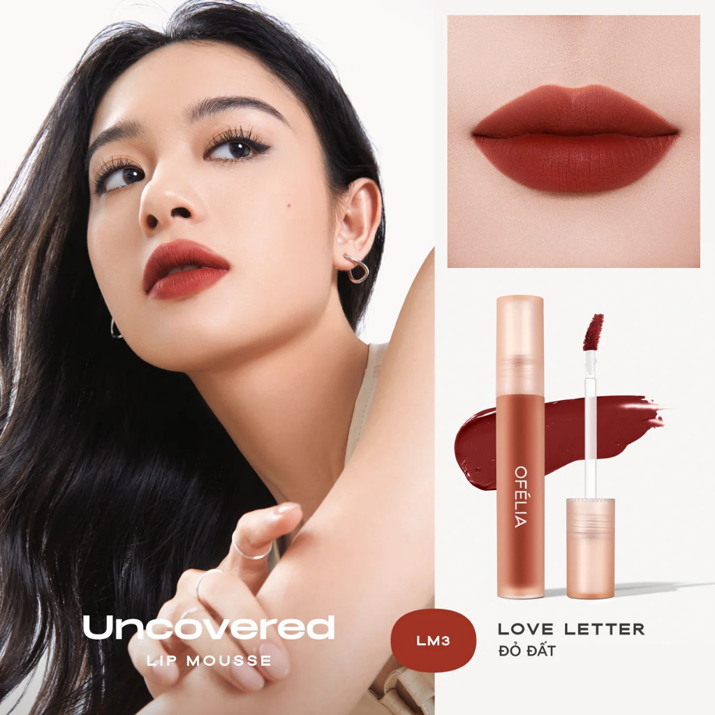 Son kem lì Ofelia Uncovered Lip Mousse