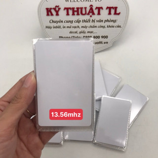 Thẻ Từ RFID Tần Số 13.56Mhz Màu Trắng (Mifare Card)