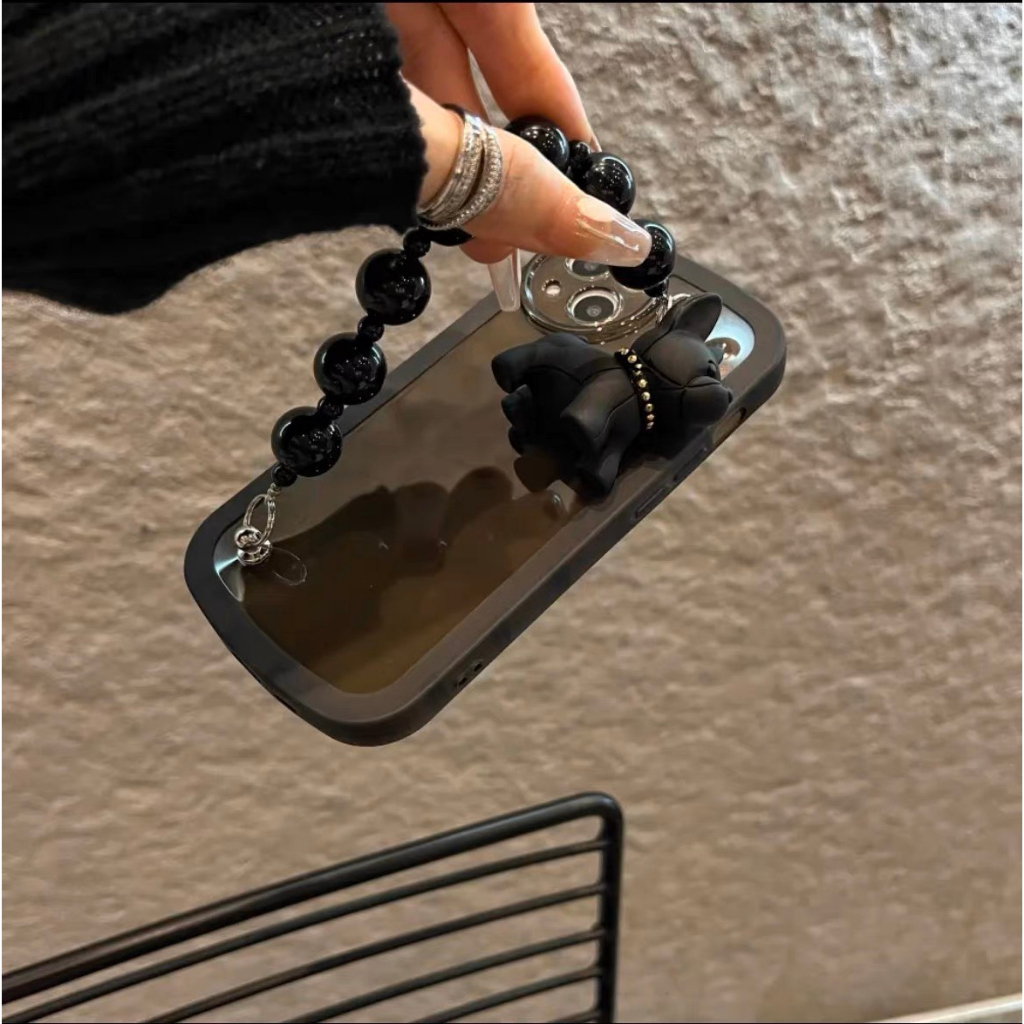 Ốp Điện Thoại Dẻo Hình Gấu 3D gắn dây siêu xynh x/xs/xsm11/12/13/14/pro/max/plus/promax