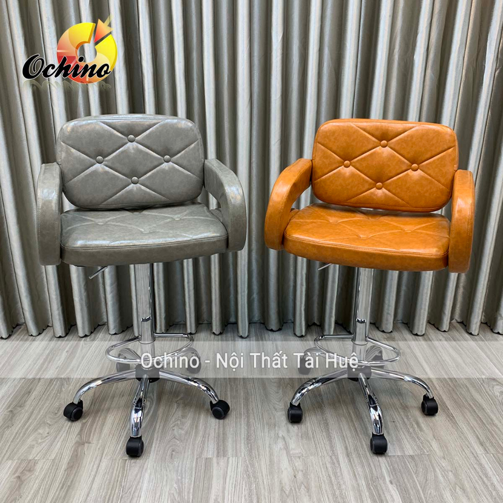 Ghế Chụp Hình Mẫu Manly Có Bánh Xe Điều Chỉnh Đô Cao Từ 65-85Cm Và Xoay 360 Độ (Có Sẵn)