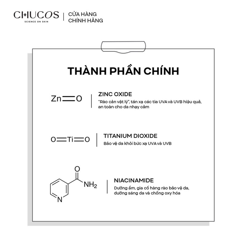 Sữa chống nắng Chucos