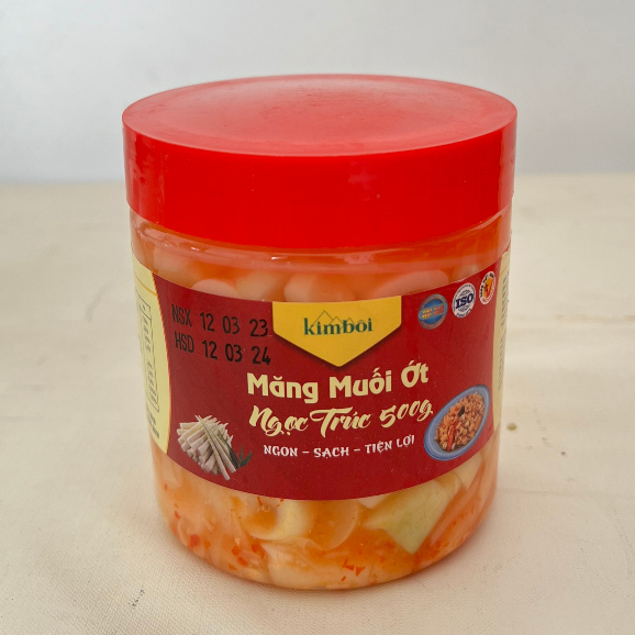Măng Muối Ớt Ngọc Trúc Kim Bôi 500g