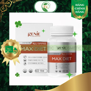 Viên uống giảm cân genie no gym healthy diet 60 viên