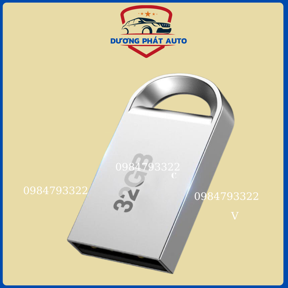 USB nghe nhạc cực chất cho xe ô tô - dung lượng lưu trữ 16 GB đã có sẵn nhạc