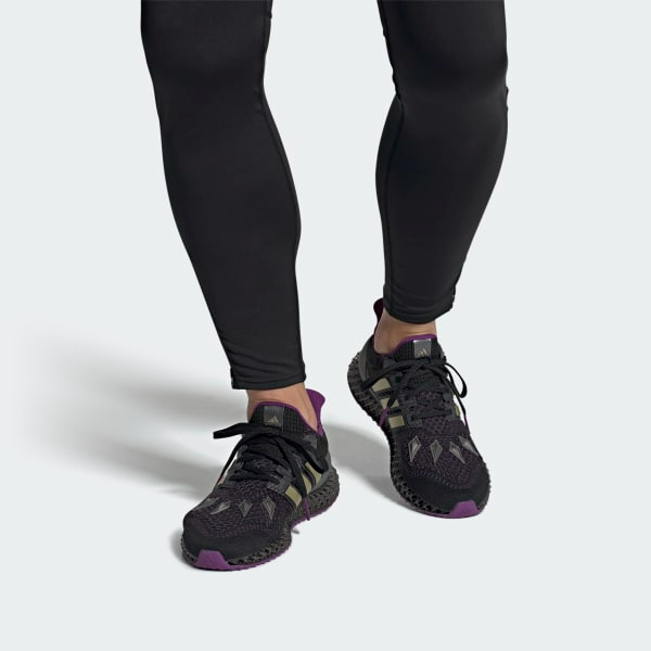 Giày Adidas Ultra 4D Marvel Black Panther Chính Hãng 💙SIMPLE SNEAKER💙 Giày Chạy Gym Ultra4D Công Nghệ In 3D Mới Nhất