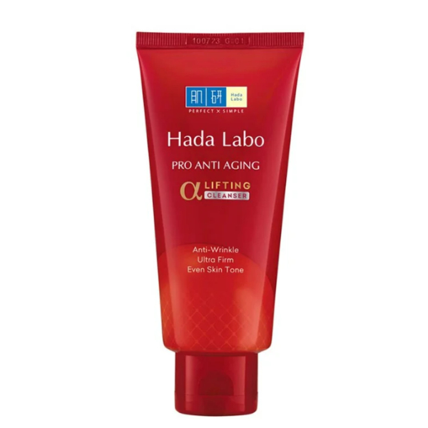 Hada Labo Kem Rửa Mặt Cải Thiện Lão Hóa Da Pro Anti Aging Cleanser 80g