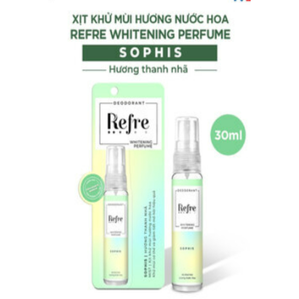 Refre Khử Mùi Hương Nước Hoa Dạng Xịt 30ml