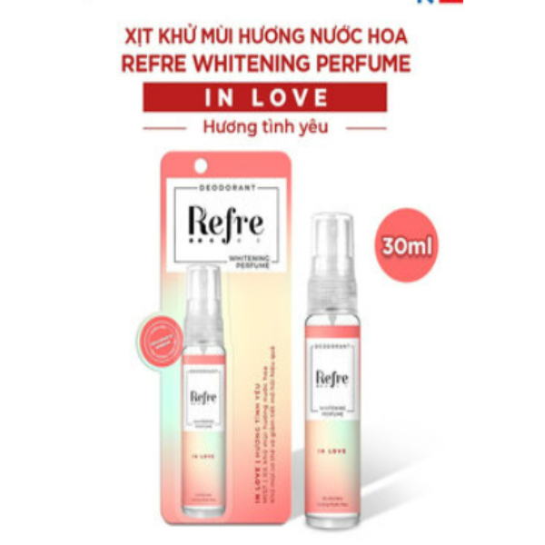 Refre Khử Mùi Hương Nước Hoa Dạng Xịt 30ml