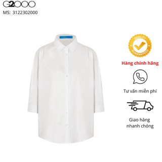 Áo sơ mi nữ tay dài màu trắng